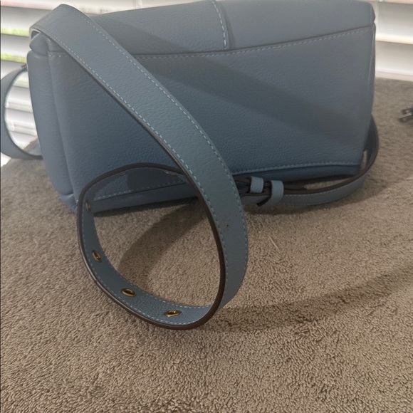 Coach Light Blue Leather Shoulder Bag - Picture 3 of 3